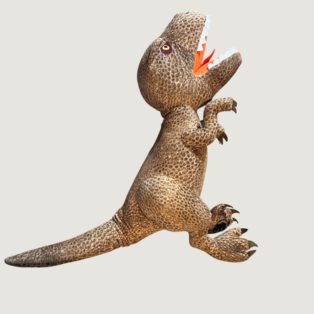 Jurassic‎ World Large T-Rex Plush Brown Tyrannosaurus Rex Dominion Dinosaur Toy